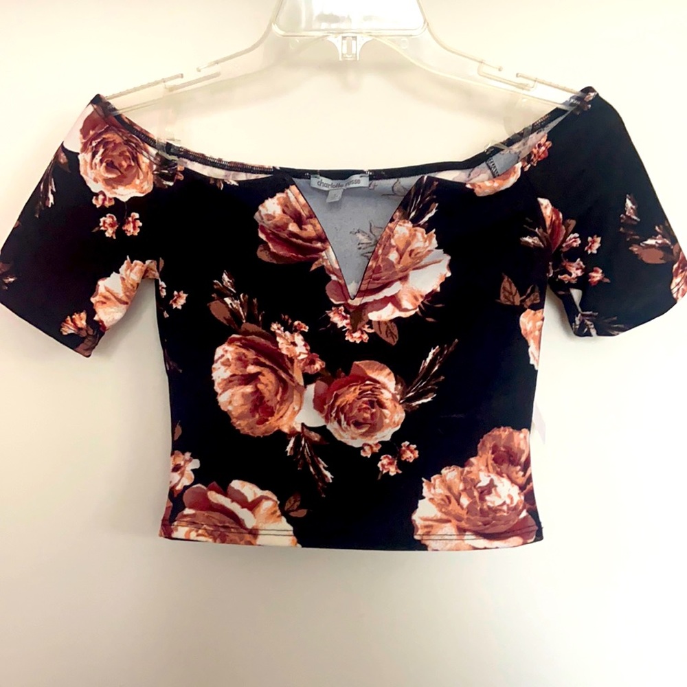 Flower Crop Top